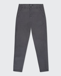 Refined Slim Fit Chino Pants for Men with Wrinkle Resistant Finish