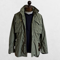 Effortless Hooded Field Jacket for Men with Drawstring Waist