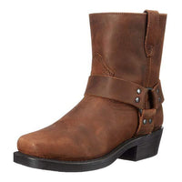 Stylish Side Zip Cowboy Boots for Men with Non Slip Sole