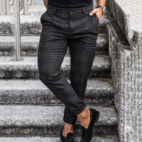 Stylish Slim Fit Patterned Chino Pants for Men