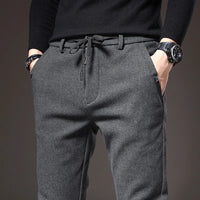 Stylish Slim Fit Chino Jogger Pants for Men with Elastic Waistband