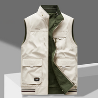 Stylish Utility Vest for Men with Multiple Pockets