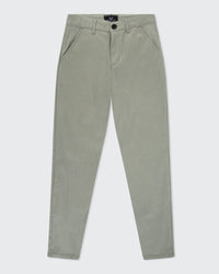 Effortless Slim Leg Chino Pants for Men with Button Waistband
