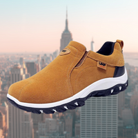 Effortless Cushioned Walking Shoes for Men with Slip On Entry