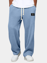Effortless Relaxed Straight Fit Pants for Men