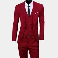 Stylish Classic Three Piece Formal Suit for Men